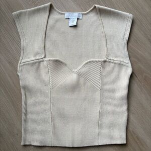 House of Harlow 1960 Ribbed Crop Top